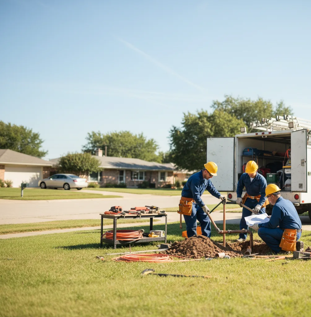 Sewer Line Repair in Spring Hill, KS